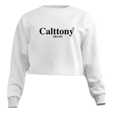 Cropped Moletom Calttony