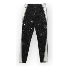 Leggins Estrellitas Plateadas Niña Envío Rapido 