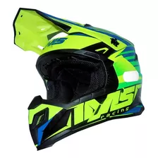 Capacete Leve Ims Extreme 56 Verde Fluorescente Motocross