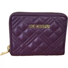 Cartera Mujer Love Moschino Zip Around Small Piel Sintética