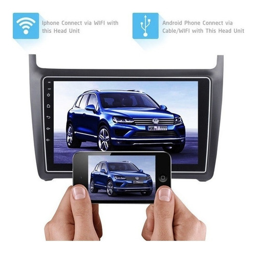 Vw Polo Vento 2013-2018 Android Touch Usb Radio Carplay Hd Foto 3