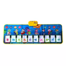 Tapete Piano Teclado Musical Grande Infantil Crianças Bebe