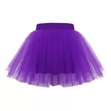 Saia Tule Infantil Menina Curta Tutu Fantasia Bailarina 