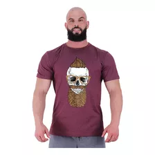 Camiseta Tradicional Masculina T-shirt Caveira Vingadora