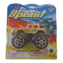 Camioneta Camuflada Friccion 4x4 Rally 10 Cm 