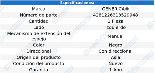 Espejo Izq Mercedes Benz Sprinter 2011 Vmin Foto 2