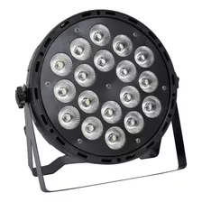 Canhao De Led Par Led 18 Leds 15w Rgbw Uv Dmx Iluminacao Dj