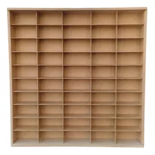 Estante Em Mdf Para 50 Minis (peça Novo Link P Compra)