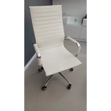 Silla Ergonomica Postural Giratoria Color Blanco Mb/estado