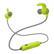 Audifonos Bluetooth Mobo Buds Pro Verde / Gris Deportivos