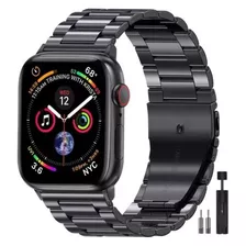 Correa Acero Inoxidable Para Apple Watch 8 7 6 Se 5 4 3 2