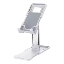 Suporte Para Celular E Tablet Dobrável Ajustável Apoio Mesa