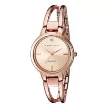 Reloj De Pulsera Anne Klein Con Esfera De Diamantes Genuinos