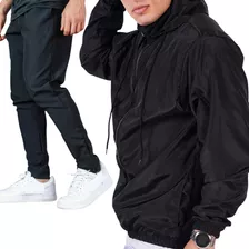 Conjunto De Tactel Calça E Blusa De Frio Masculino Promoção