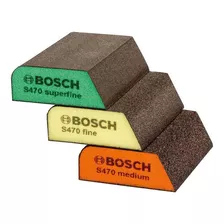 Lija Esponja Abrasiva Lavable Bosch Perfiles X 3 U. Sf F M