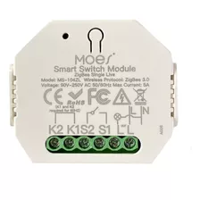 Interruptor Relé Zigbee Modulo Automação Alexa S/ Neutro