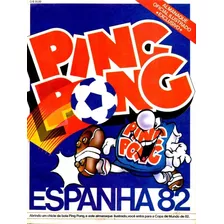 Álbum Digitalizado Ping Pong Da Copa Do Mundo 1982