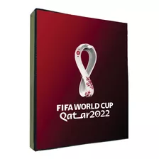 Pasta Fichário Álbum Figurinhas Copa Mundo Qatar Catar 2022