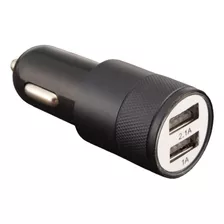 Cargador Auto Doble Usb 12v / 24v Carga 2.1 A Con Led 