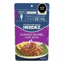 4 Sobres Guisado De Pibil C/ Atun Herdez Con Cubierto 75gc/u