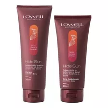 Kit Lowell Hide Sun:shampoo+ Condicionador