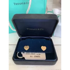 Aretes De Oro Amarillo En Forma De Corazón Tiffany & Co