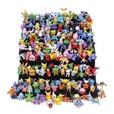 Juguete Pokémon 48 Figuras Coleccionable Pikachu Pokeball
