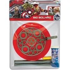 Lança Bolhas De Sabão Big Bolhão The Avengers Com Refil