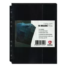 50 Folhas Preto Fichario Paginas 18 Bolsos Yugioh Magic