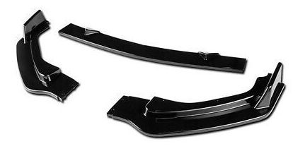 [3pcs] For 14-17 Infiniti Q50 Painted Black Front Bumpe Spd1 Foto 2