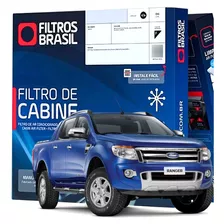 Filtro Ar Condicionado Cabine Ford Ranger De 2012 Até 2022