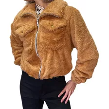 Campera De Peluche Abrigada Otoño Invierno Lolabsas