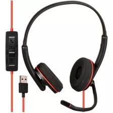 Diadema Plantronics/poly Blackwire C3220 Usb Estereo