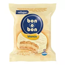 Alfajor Bon O Bon Blanco X 40u