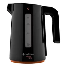 Chaleira Elétrica Cadence Contrast Cor Preto 220v 1.7l