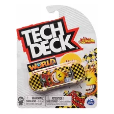 Skate De Dedo Tech Deck World Industries Yellow 96mm