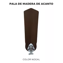Ventilador De Techo Windlux Modelo Acanto C/palas De Madera