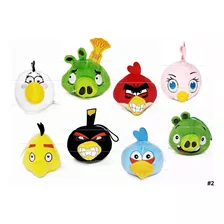 8 Angry Birds Pelucia Mc Donalds Coleção Stella Bomba Red
