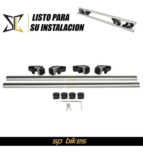 Barras Transversales Portaequipaje Con Llave Suzuki Ignis Foto 9