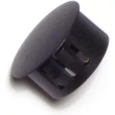 Hard-to-find Fastener 014973169855 black Hole Plugs, 9/16-i