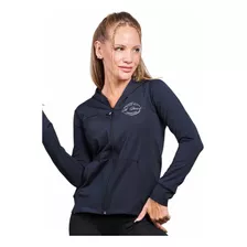 Campera Frizada Mujer Negra. Jk Sport