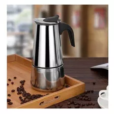 Kit 2 Cafeteira Expresso Italiana Em Inox 4 Xícaras Kehome.