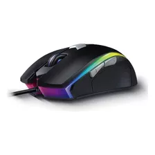 Mouse Gamer Para Pc Game Pro 12000dpi Con Rgb Cable 1.5 Mts Color Negro