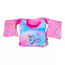 Chaleco Flotador Unicornio Niños 4 A 8 Años Playa Verano