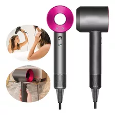 Secador Sonico De Cabelo Portátil Super Leve Modelador Rosa