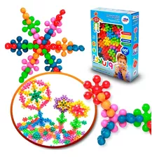 Brinquedo Blocos De Montar Educativo Infantil Maleta Plukt