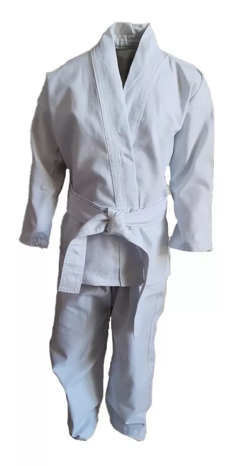 Kimono Infantil Karatê Reforçado + Faixa Branca Grátis