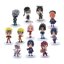 Pack De 12 Piezas Anime Naruto - Figuras De Acción De Pvc (7