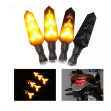 2pz Direcciónales Led Motocicleta Secuencial Doble Función 