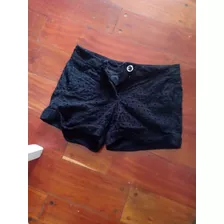 Short Negro Express Pantalón Corto Broderi T M